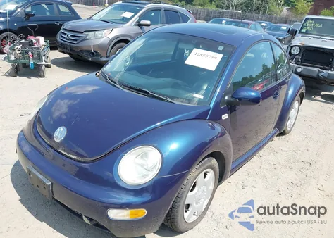 2001 Volkswagen New Beetle Gls 1.8L Turbo from USA, damaged, VIN 3VWCC21C91M417248